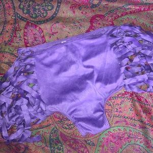 iHeartRaves Purple Booty Shorts